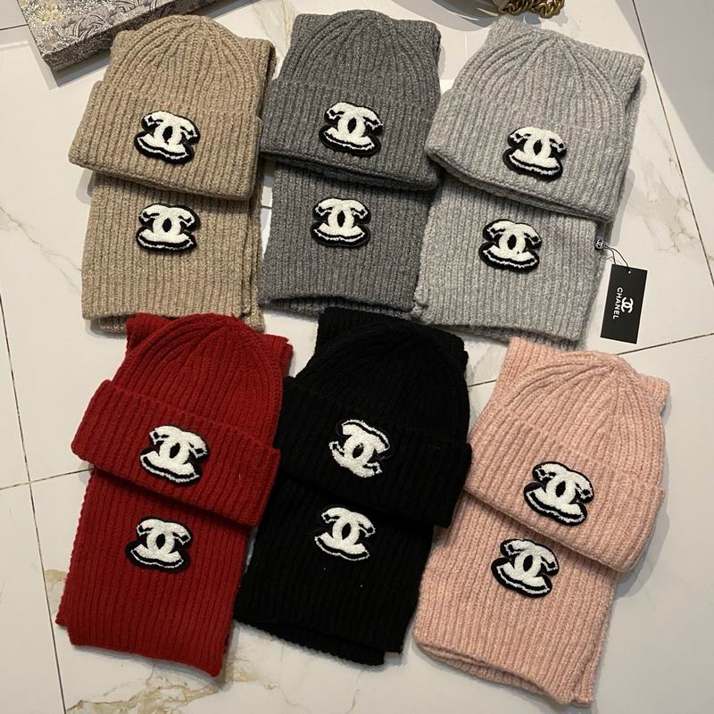 Chanel scarf hat 112503